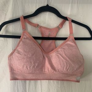New balance pink sports bra
